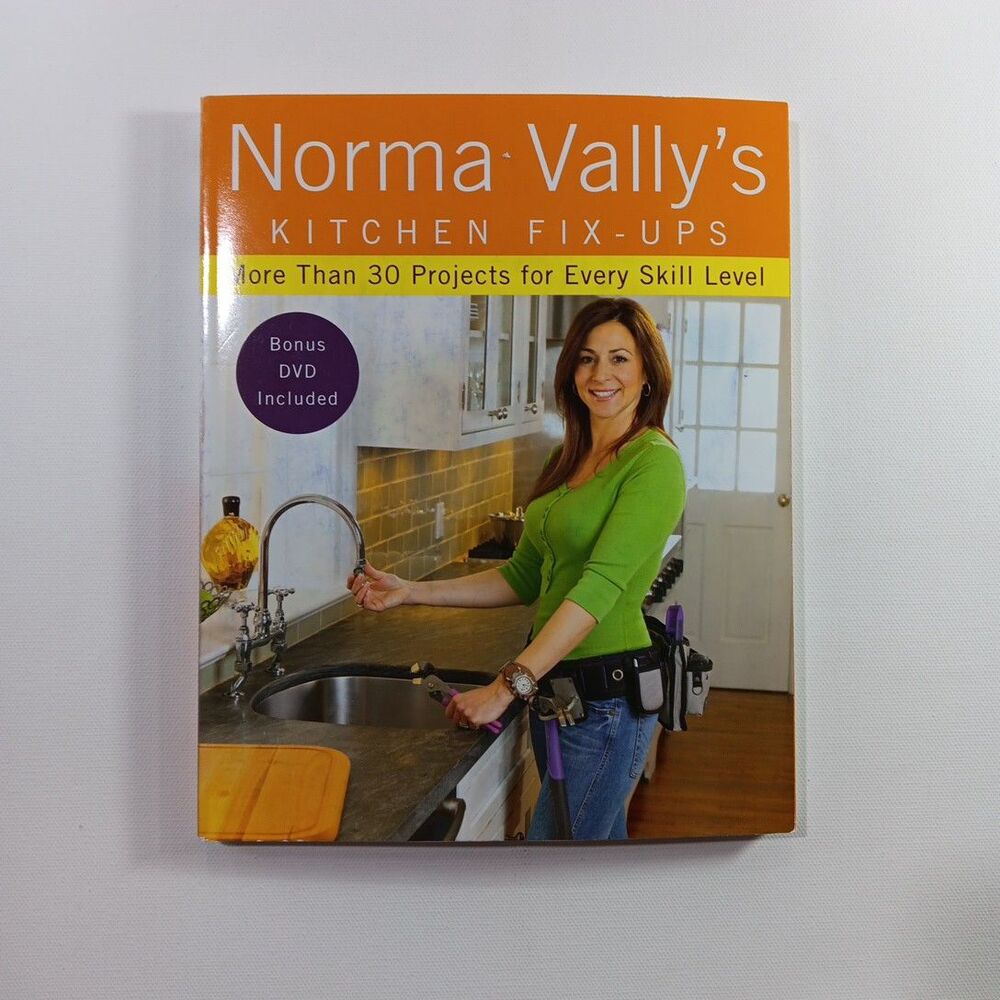 Norma Vally's Kitchen Fix-ups Paperback Book With CD - Picture 1 of 10